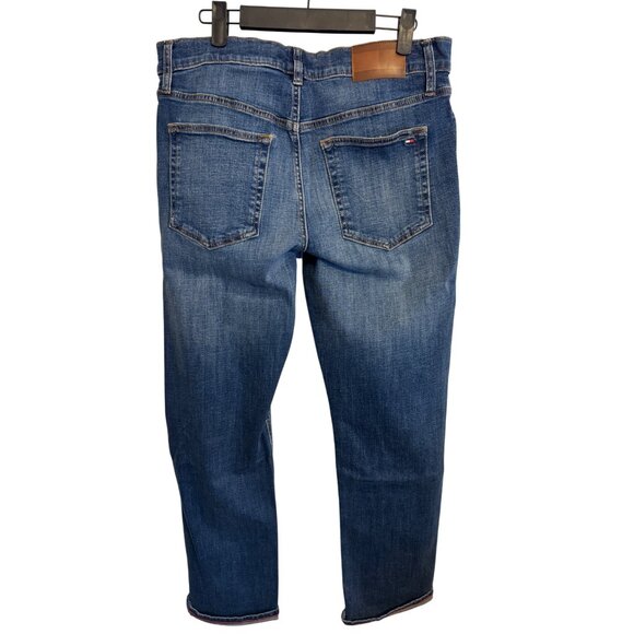 NWT Tommy Hilfiger 32X30 Mens Straight Fit Blue Denim Jeans - Picture 6 of 16